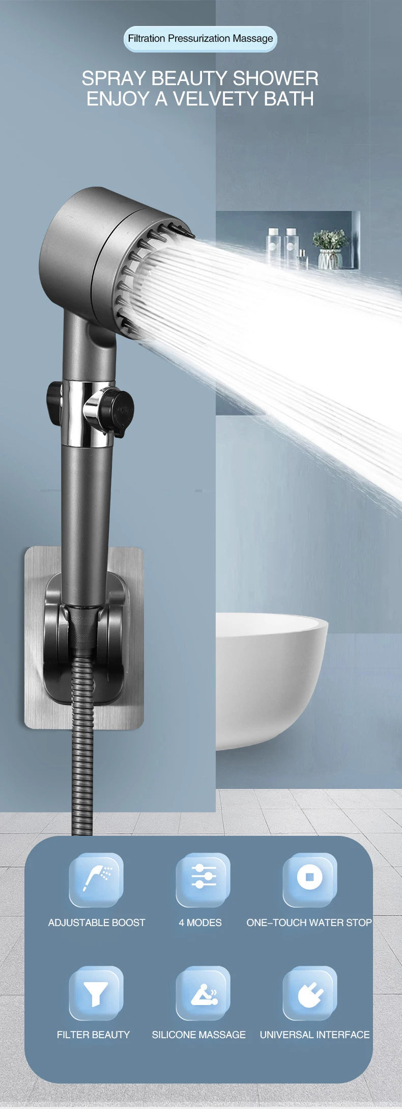 Hydro Bliss Shower Head